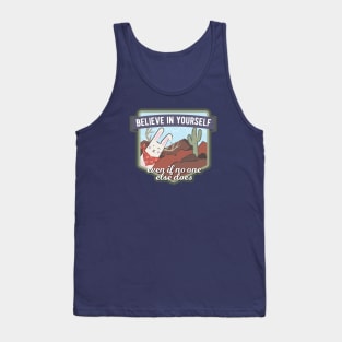 Believe in Yourself Jackalope - Desert Southwest Tank Top